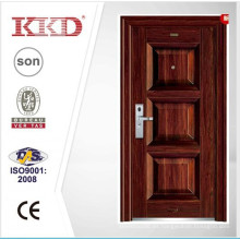 2015 nuevo acero puerta principal diseño KKD-355 para la puerta Exterior del apartamento